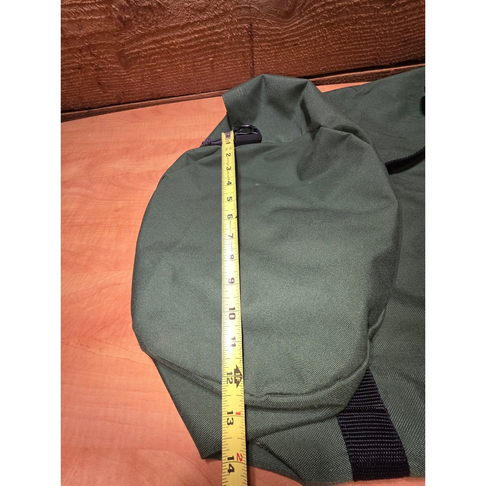 REI Roadtripper Duffel Bag Forest Green Canvas Travel Gym Bag Large 30 Inch - Picture 7 of 7